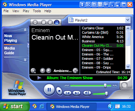 Minimize Windows Media Player into system tray icon with a single click!