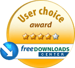 User Choice Award at FreeDownloadsCenter.com