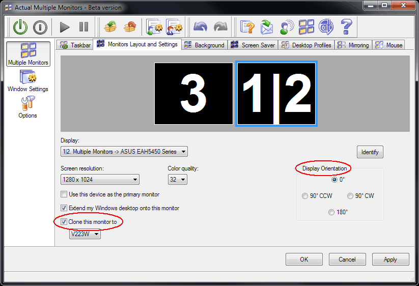 Advanced display management abilities