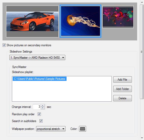 Logon Screen Secondary Monitors Panel