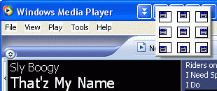 Align Windows Media Player along the desktop easily with a single click!