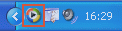 Minimize Windows Media Player into system tray icon with a single click!