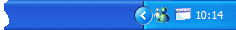 One click on tray icon and Windows Messenger is restored and ready to use again!