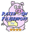 4 stars at FileHungry.com