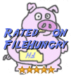 5 stars at FileHungry.com