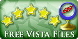 5 Stars Award from FreeVistaFiles.com