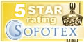 5 Stars Rating at SofoTex.com
