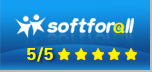 5 Stars Award at SoftForAll.com