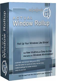 Roll up windows like blinds/curtains either manually or automatically!