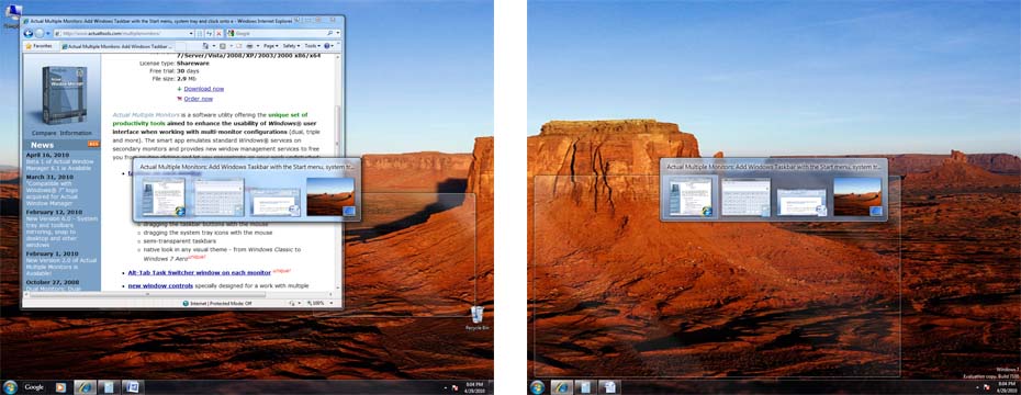 Multi-monitor Task Switcher