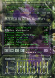 Make transparent any Winamp skin with Actual Transparent Window